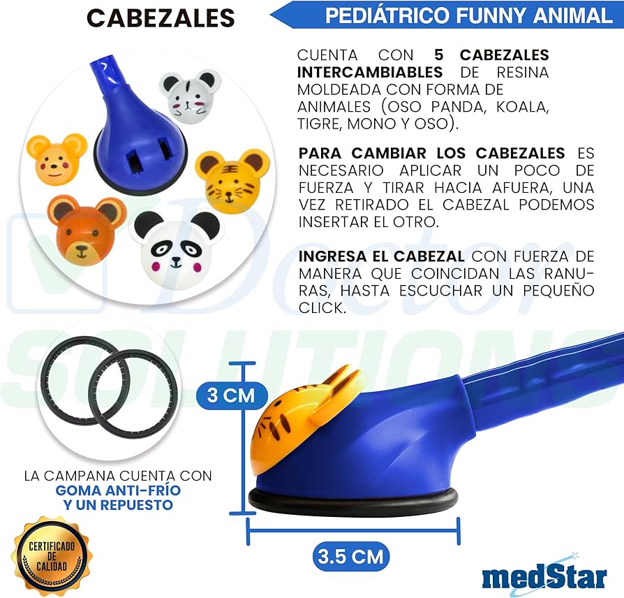 ESTETO PEDIÁTRICO ANIMALITOS