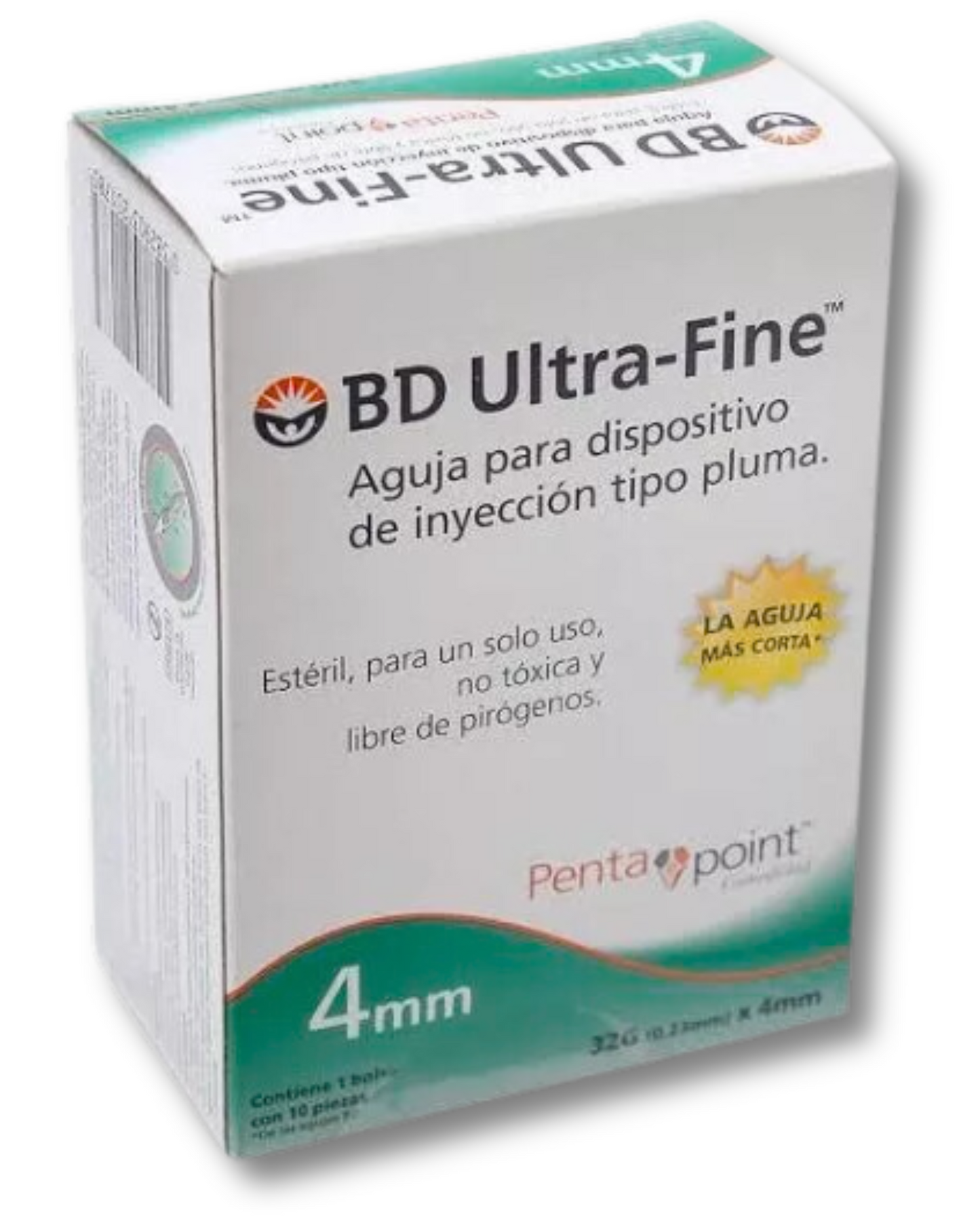 AGUJA 32GX4 ULTRAFINA B.D C/10