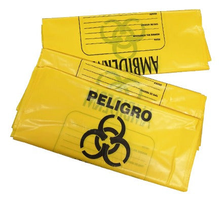 BOLSA PARA RESIDUOS PELIGROSOS BIOLÓGICOS E INFECCIOSOS