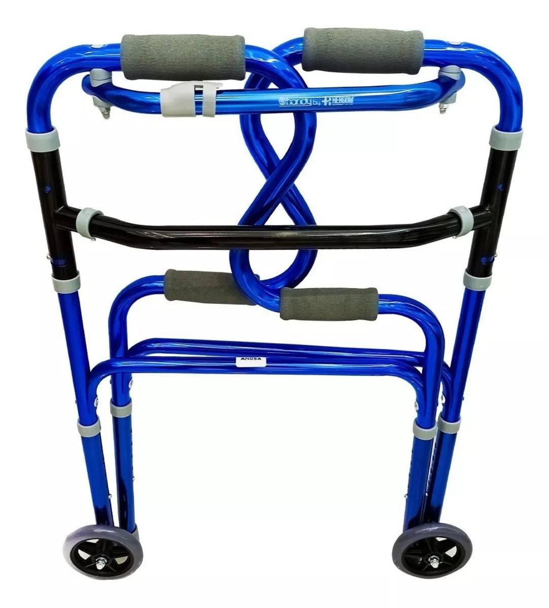 ANDADERA DOBLE APOYO CON RUEDAS HANDY AN05A