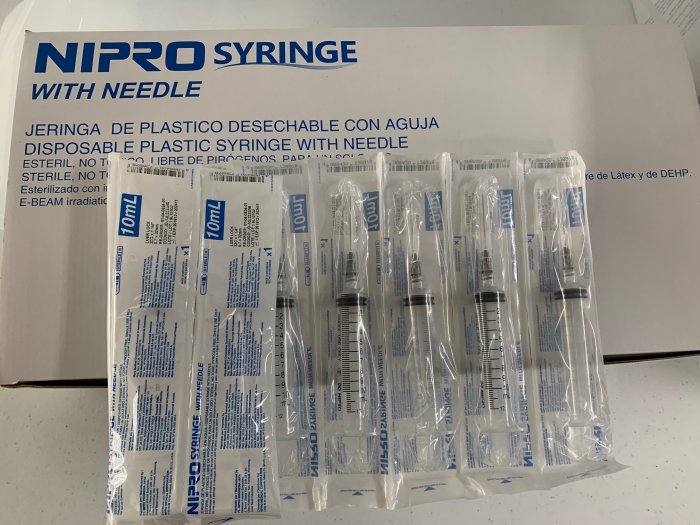 JERINGA 10ML NIPRO