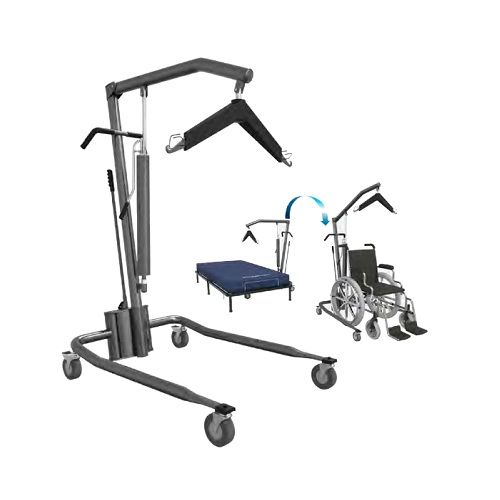 GRÚA HIDRÁULICA THERAMOTION PARA TRASLADO DE PACIENTES