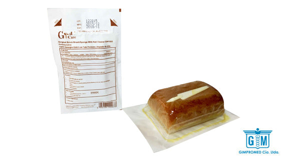 CEPILLO QUIRURGICO CON YODO