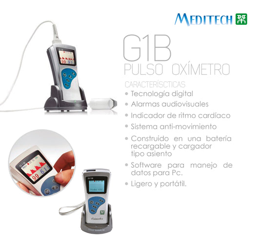 OXÍMETRO DE PULSO G1B
