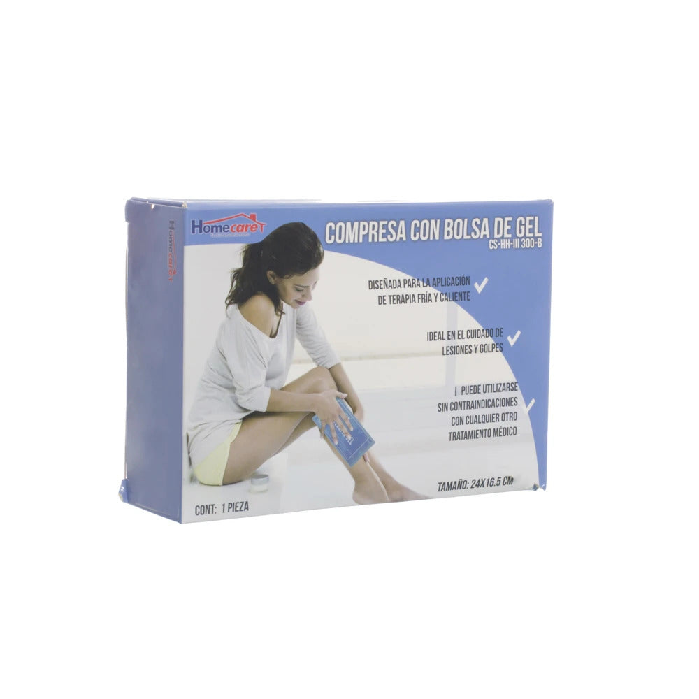 Homecare Compresa con Bolsa de Gel Frío/Caliente 32x12 cm - BIOSMED Medical  Store