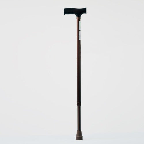 BASTON DE APOYO AJUSTABLE 10 ALTURAS PUÑO EN T