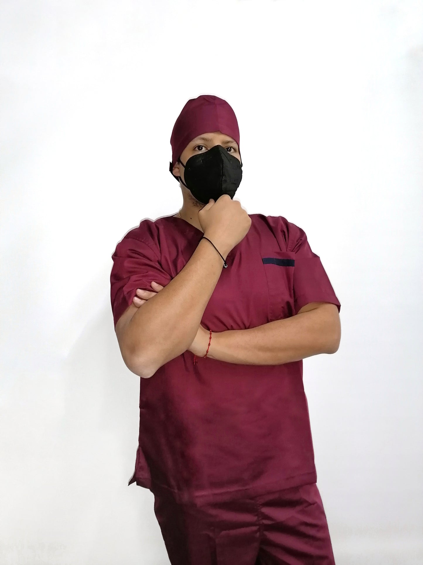 TRAJE DE QUIRÓFANO DE TELA CABALLERO