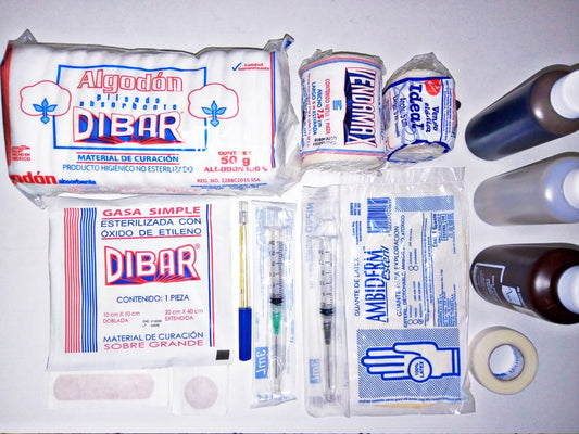 BOTIQUÍN PRIMEROS AUXILIOS