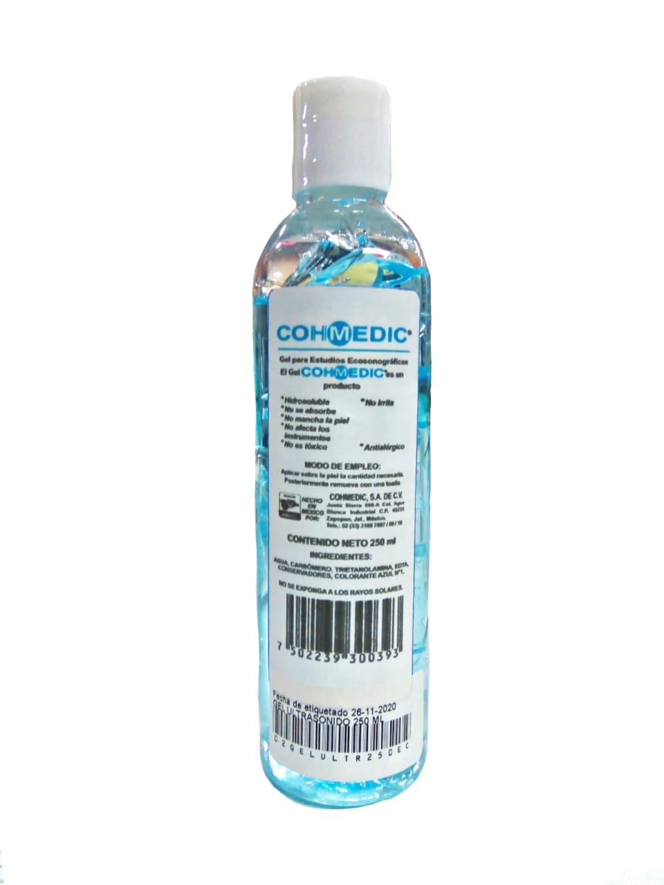 GEL ULTRASONIDO 250ML