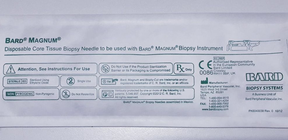 AGUJA PARA BIOPSIA MAGNUM