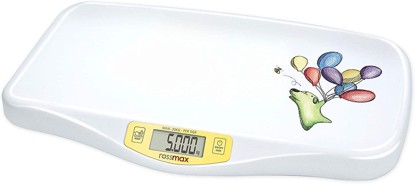 BÁSCULA DIGITAL PARA BEBÉ ROSSMAX MODELO WE300