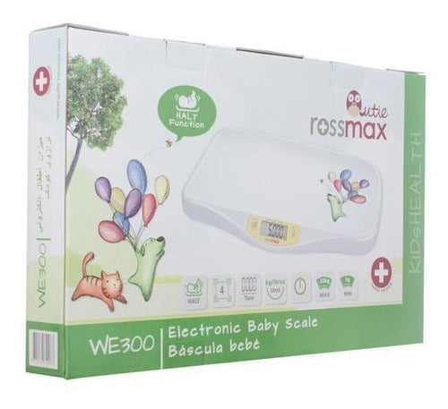 BÁSCULA DIGITAL PARA BEBÉ ROSSMAX MODELO WE300