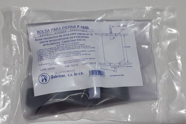 BOLSA RECOLECTORA PARA PIERNA F-1650