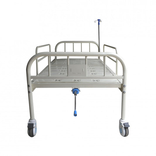 CAMA MANUAL HOSPITALARIA DE 1 MANIVELA-INCLUYE COLCHÓN