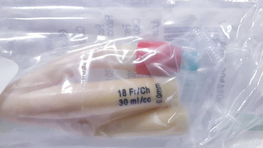 SONDA FOLEY DE LÁTEX 3 VÍAS