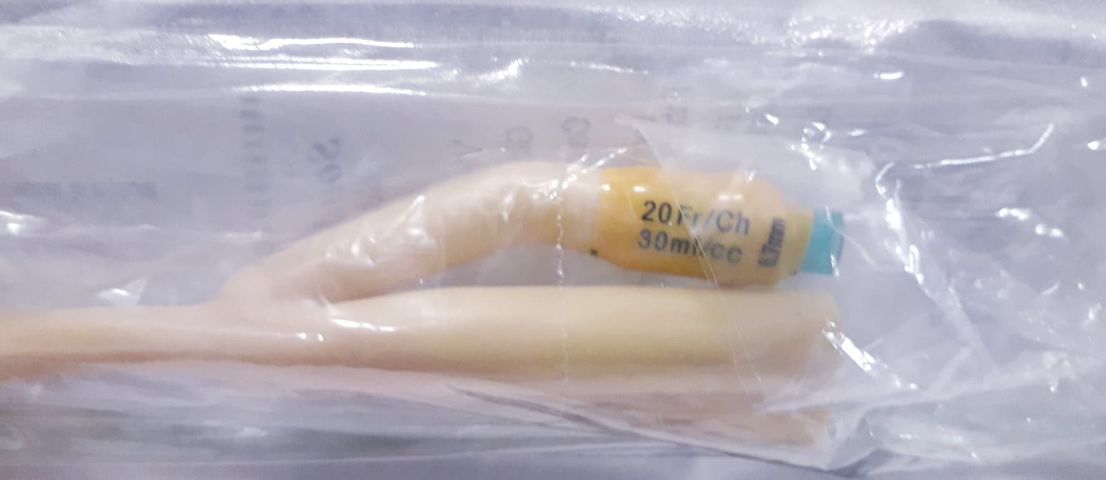 SONDA FOLEY DE LÁTEX 3 VÍAS