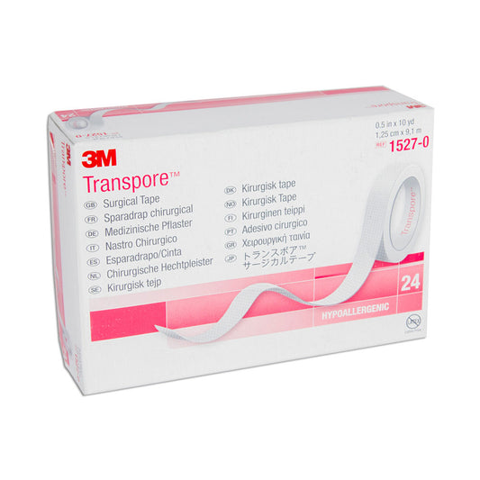 CINTA TRANSPORE 1.25 CM