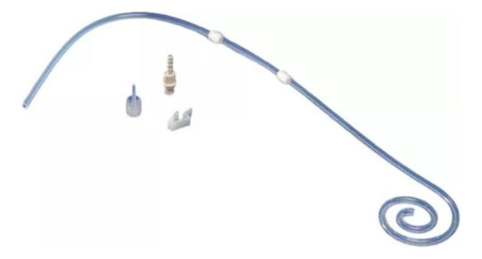 EQUIPO DRENAJE DIÁLISIS PERITONEAL COLA DE COCHINO