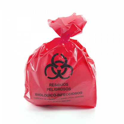 BOLSA PARA RESIDUOS PELIGROSOS BIOLÓGICOS E INFECCIOSOS