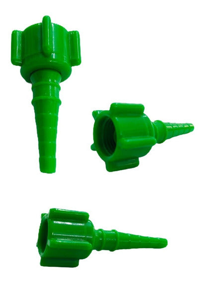 CONECTOR NIPLE PARA OXIGENO COLA DE RATON